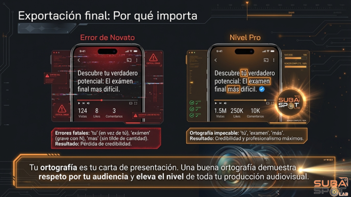 Exportación final: Por qué importa